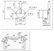 QJLP2-12-30膠帶跑偏開關(guān)水泥廠跑偏開關(guān)供應(yīng)